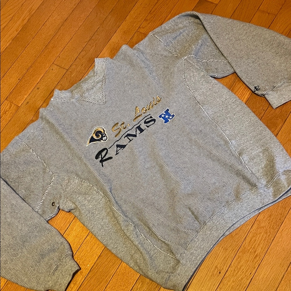 Vintage Logo Athletic NFL St Louis Rams men’s sweatshirt